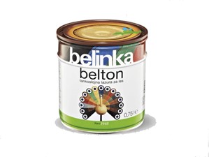 Tankoslojna lazura (boja) za drvo BELINKA Belton 99 bijela - 0,75 L