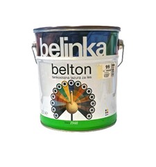 Tankoslojna lazura (boja) za drvo BELINKA Belton 99 bijela - 2,5 L