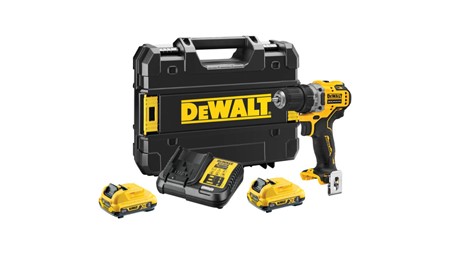 Bušilica aku DEWALT Li-Ion 12V 2x2,0Ah