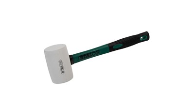 Čekić gumeni STALCO bijeli drška fiber – fi 60 mm