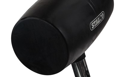 Čekić gumeni STALCO crni drška čelična cijev – fi 65 mm