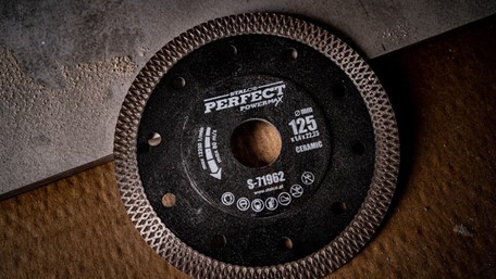 Dijamantna ploča turbo STALCO Perfect suho rezanje – 125x1,4 mm
