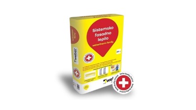 Fasadno ljepilo za stiropor i vunu WEBER THERM Family - 25 kg