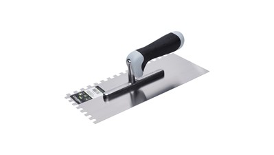 Gleter nazubljeni STALCO PERFECT čelik nehrđajući GD 280x130 mm - 8x8
