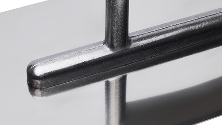 Gleiter nazubljeni STALCO Perfect DD Čelik 280x130 mm - 10x10