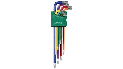 Imbus set Torx STALCO čelik S2 – T10-T50