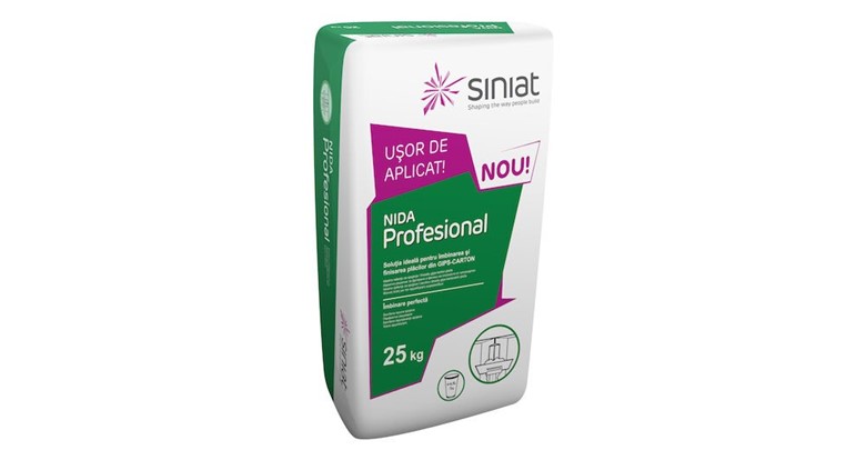 Ispuna za spojeve SINIAT Nida Profesional - 25 kg