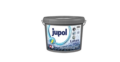 Visokoperiva sjajna unutarnja boja JUPOL Latex satin - 2 L