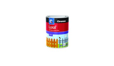 Lak boja za metal i drvo CHROMOS Luxal bijeli - 2,5 L