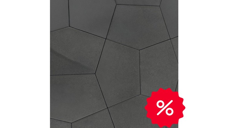 Opločnik SEMMELROCK Pentalock grafitno siva - 60x40x8 cm