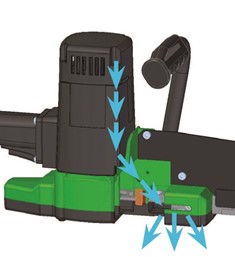 Pila aligator EIBENSTOCK EDB 480.1 1800W - 480mm