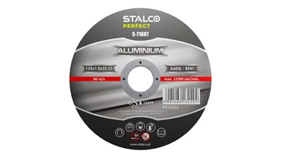 Rezna ploča aluminij STALCO Perfect – 125x1,0 mm