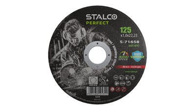 Rezna ploča inox STALCO powermax čelik/metal – 125x1,0 mm
