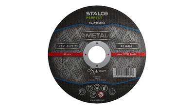 Rezna ploča metal STALCO Perfect čelik/metal – 115x1,0 mm