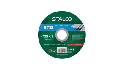 Rezna ploča STALCO inox STD - 125x1x22