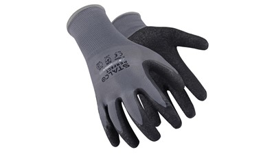 Rukavice Latex-H STALCO Perfect sivo/crne – Br.10