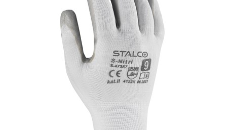 Rukavice zaštitne s-Nitri STALCO sive – Br.10