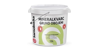 Univerzalni obojeni temeljni premaz SAMOBORKA Mineralkvarc Grund obojeni - 15 L