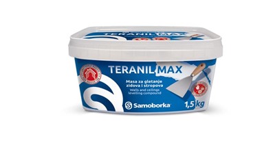 Gotova disperzijska masa za gletanje SAMOBORKA Teranil Max - 1,5 kg