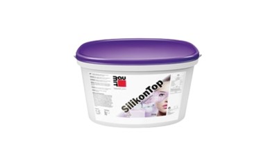 Završna silikatna fasadna žbuka BAUMIT SilikonTop Kratz 1,5 mm bijela - 25 kg