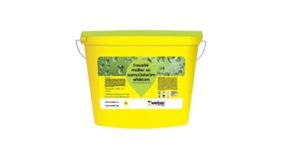 Završna silikonska fasadna žbuka WEBER PAS ExtraClean C,D,E 1,5 mm bijela - 25 kg