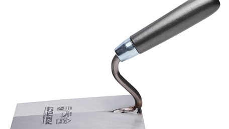 Žlica zidarska čelik var STALCO Perfect – 160x1,2 mm