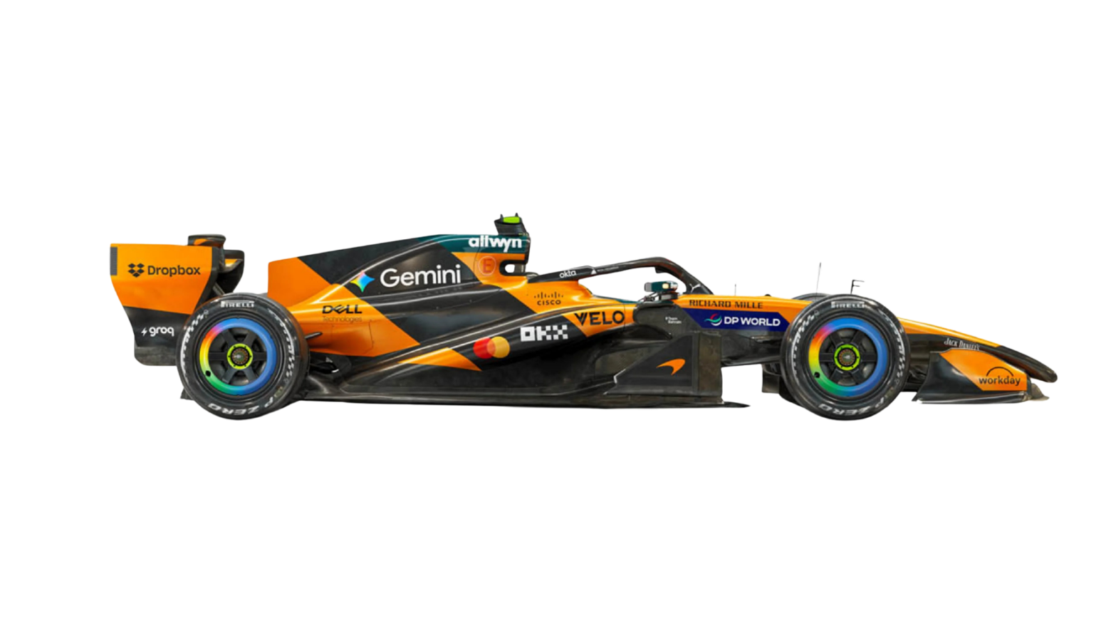 F1 Car Drive By