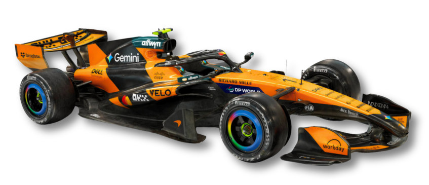 F1 Car Drive By